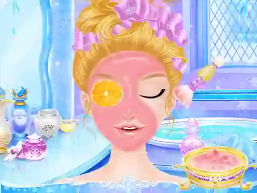 Princess Salon Frozen Party — безплатна онлайн игра