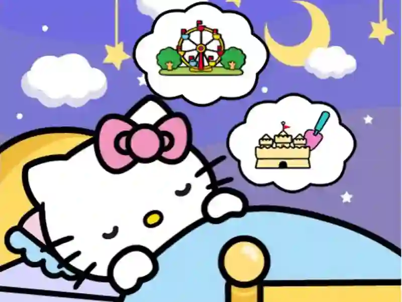 Hello Kitty Good Night — безплатна онлайн игра