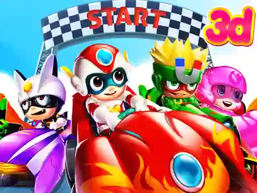 Cartoon Racing 3D — безплатна онлайн игра