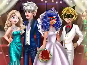 Ladybug Wedding Royal Guests — безплатна онлайн игра