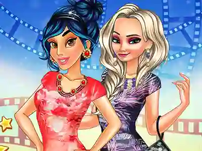 Princesses Movie Rehearsal — безплатна онлайн игра