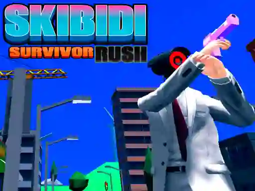 Skibidi Survivor Rush — безплатна онлайн игра