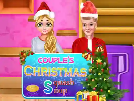 Couple Christmas Squash Soup — безплатна онлайн игра