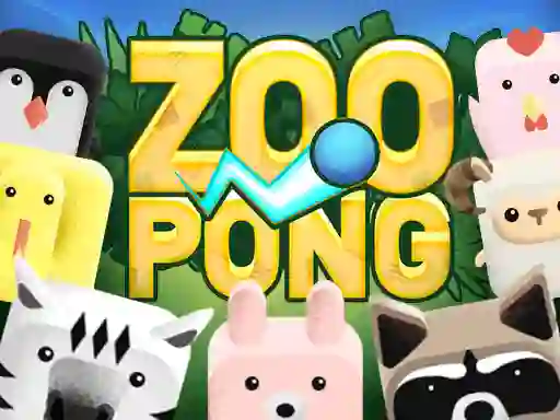 Zoo Pong — безплатна онлайн игра