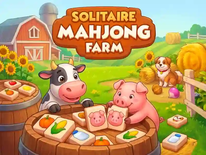 Solitaire Mahjong Farm — безплатна онлайн игра