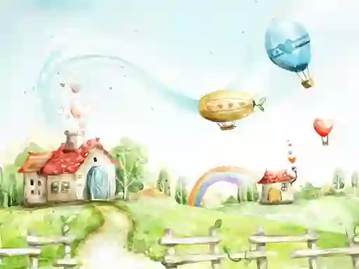 Cartoon Dreaming Scences — безплатна онлайн игра