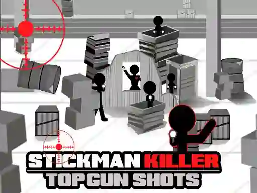 Stickman Killer Top gun Shots — безплатна онлайн игра