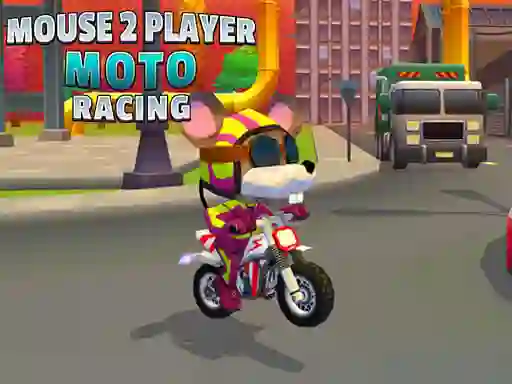 Mouse 2 Player Moto Racing — безплатна онлайн игра