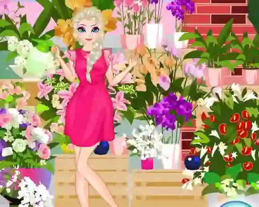 Ice Queen Flowers Festival — безплатна онлайн игра