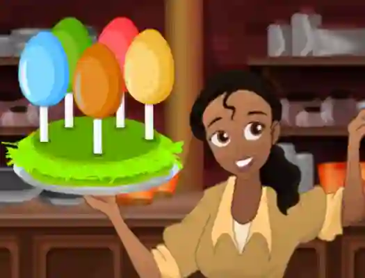 Princess Easter Egg Decoration — безплатна онлайн игра
