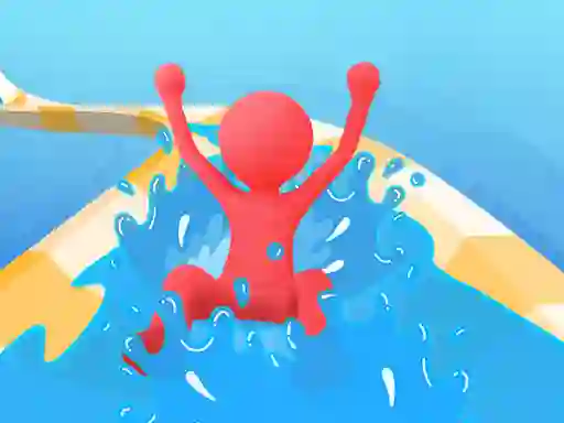 Waterpark Slide Race — безплатна онлайн игра