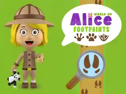 World of Alice Footprints — безплатна онлайн игра