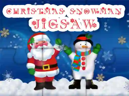 Christmas Snowman Jigsaw Puzzle — безплатна онлайн игра