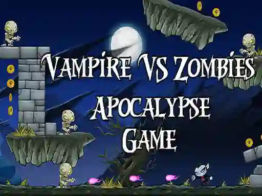 Vamp kid vs The Zombies apocalipse — безплатна онлайн игра