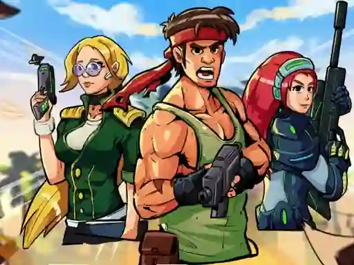 Metal Shooter Brother Squad — безплатна онлайн игра