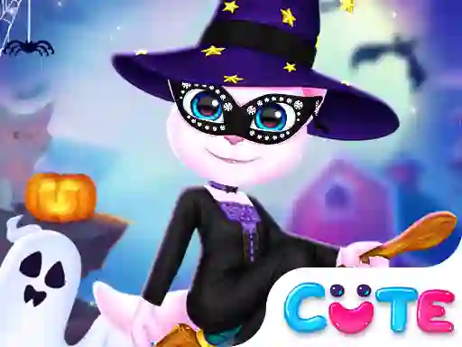 Cat Girl Halloween Preparation — безплатна онлайн игра