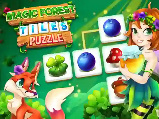 Magic Forest Tiles Puzzle — безплатна онлайн игра