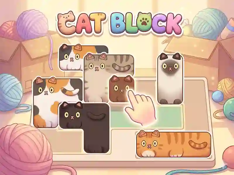Cat Block — безплатна онлайн игра