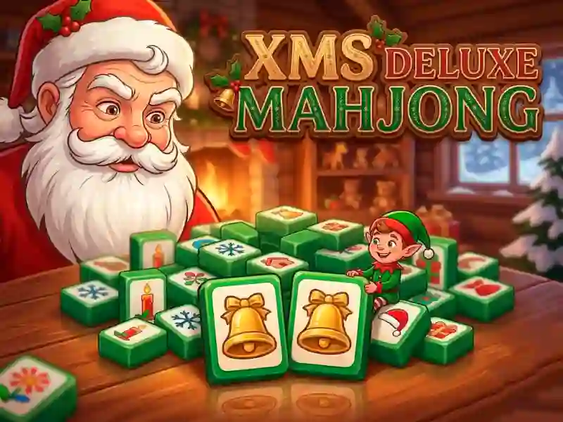 Xmas Mahjong Deluxe — безплатна онлайн игра