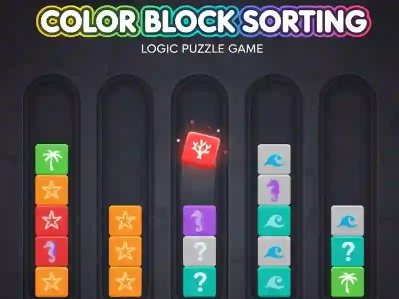Color Block Sorting — безплатна онлайн игра