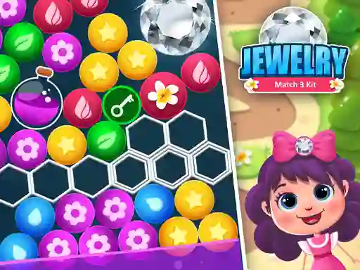 Jewelry Match 3 Kit — безплатна онлайн игра