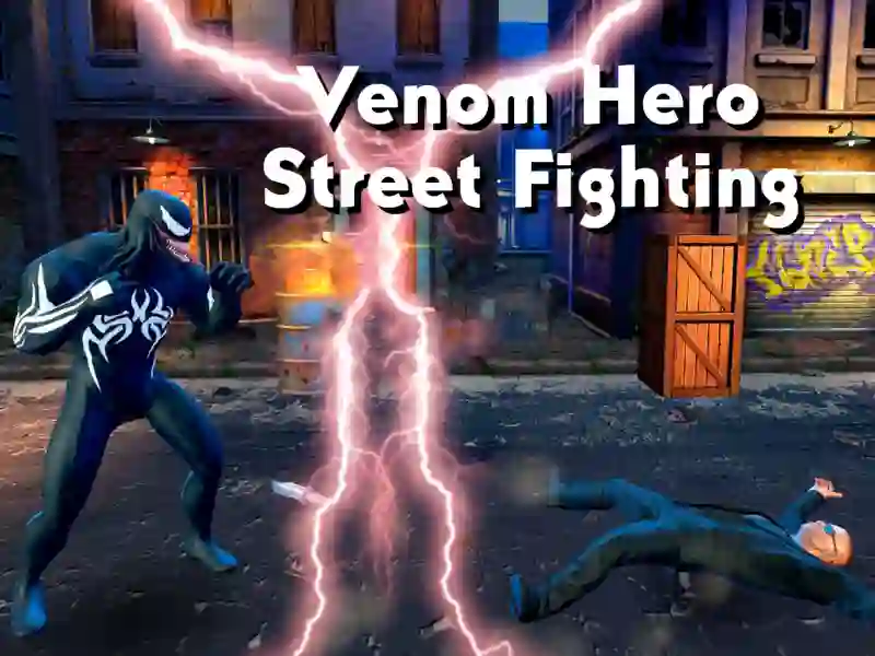 Venom Hero Street Fighting — безплатна онлайн игра