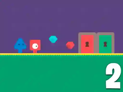 Red and Blue Adventure 2 — безплатна онлайн игра