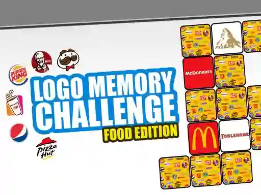 Logo Memory Food Edition — безплатна онлайн игра