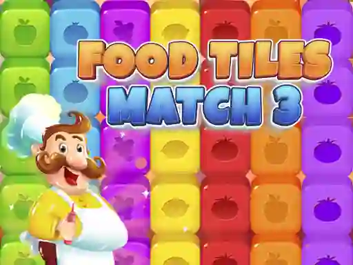 Food Tiles Match 3 — безплатна онлайн игра