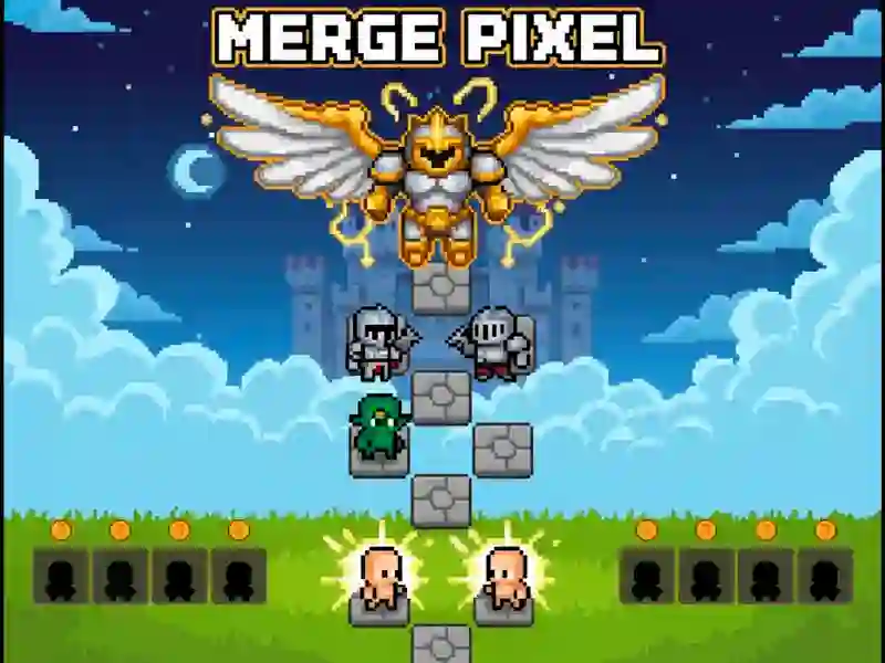 Merge Pixel — безплатна онлайн игра