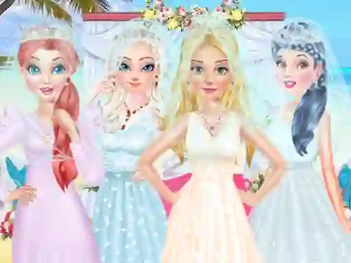 Princess Collective Wedding — безплатна онлайн игра