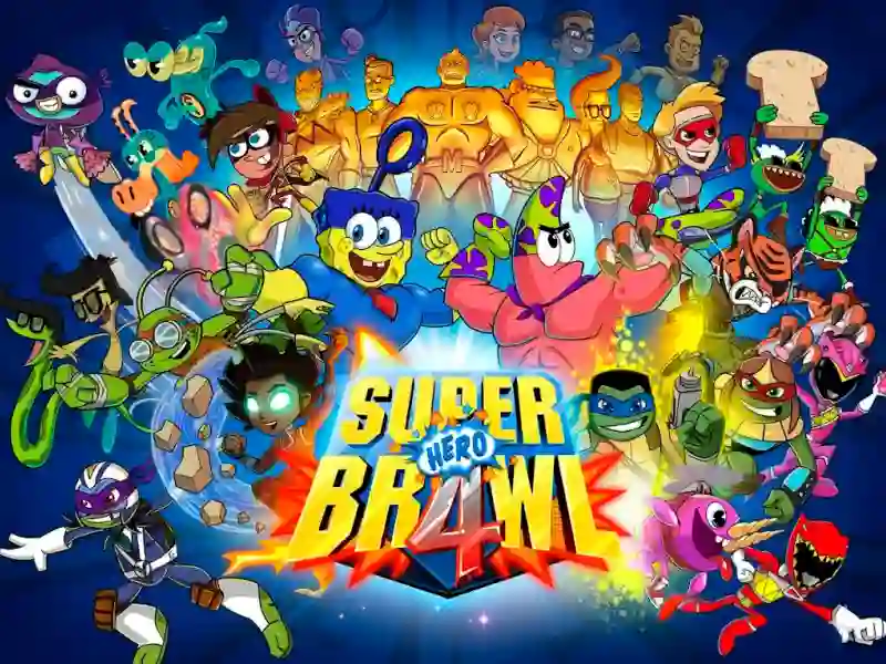 Super Hero Brawl 4 — безплатна онлайн игра