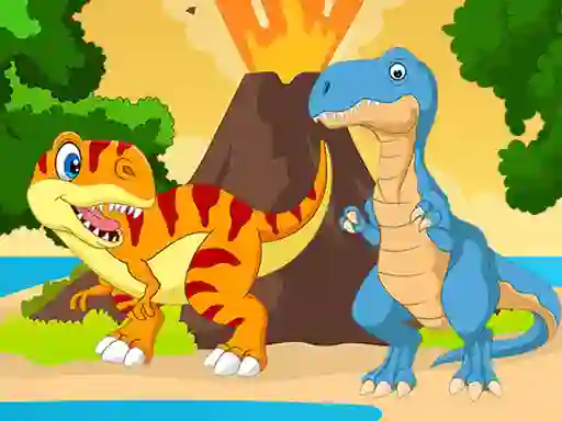 Dino Jigsaw — безплатна онлайн игра