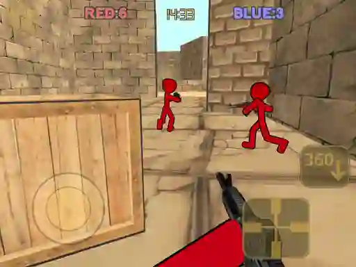 Stickman Counter Terror Shooter — безплатна онлайн игра