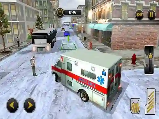 Modern city ambulance simulator — безплатна онлайн игра