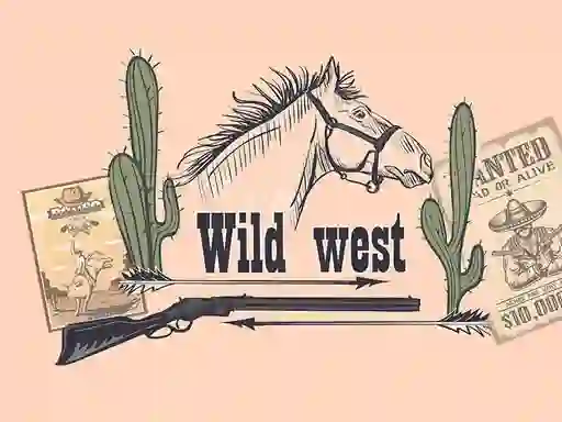 Wild Wild West Memory — безплатна онлайн игра
