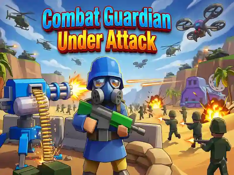Combat Guardian Under Attack — безплатна онлайн игра
