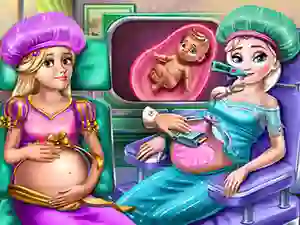 Royal BFFs Pregnant Checkup — безплатна онлайн игра