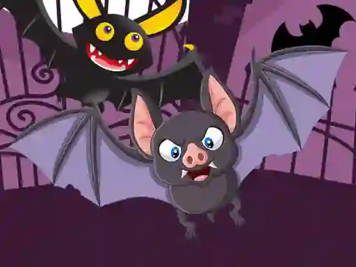 Scary Midnight Hidden Bats — безплатна онлайн игра