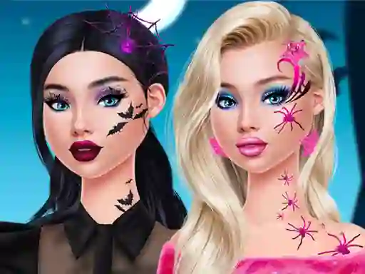 Pop Culture Halloween Makeup — безплатна онлайн игра