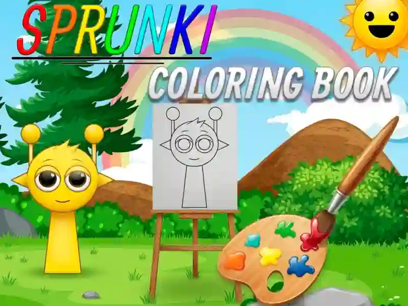 Sprunki Coloring Book — безплатна онлайн игра