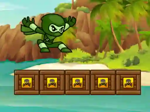 Green Ninja Run — безплатна онлайн игра