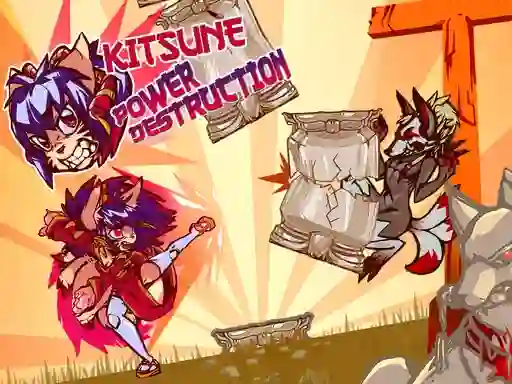 Kitsune power destruction — безплатна онлайн игра