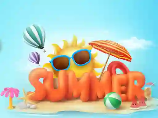 Happy summer jigsaw puzzle — безплатна онлайн игра