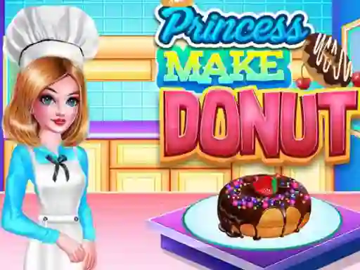 Princess Make Donut — безплатна онлайн игра