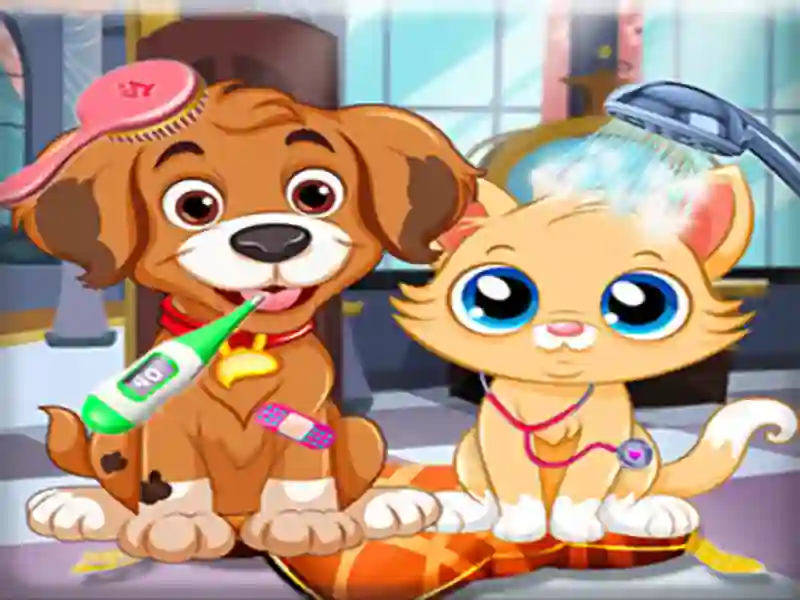 Puppy Pet Vet Care — безплатна онлайн игра