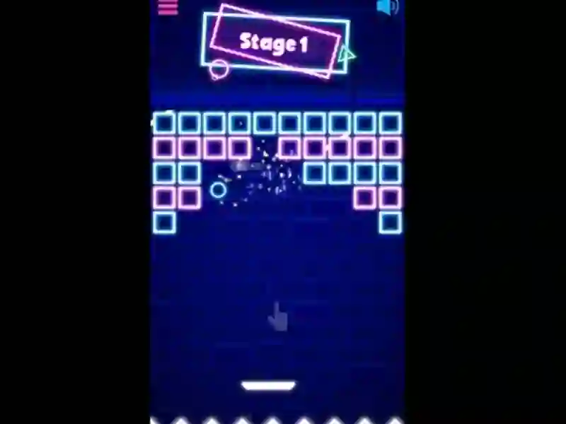 Neon Bricks — безплатна онлайн игра