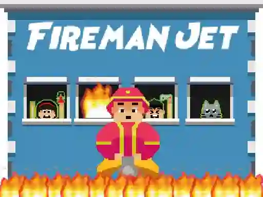 Fireman Jet — безплатна онлайн игра