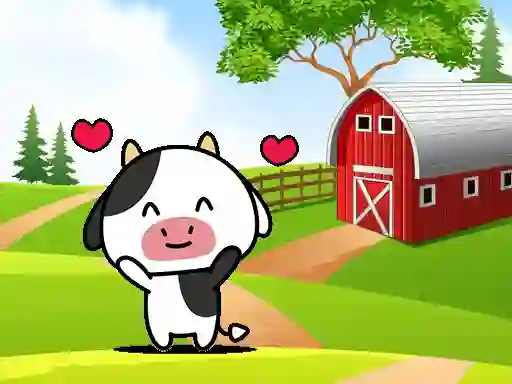 Cartoon Farm Spot The Difference — безплатна онлайн игра
