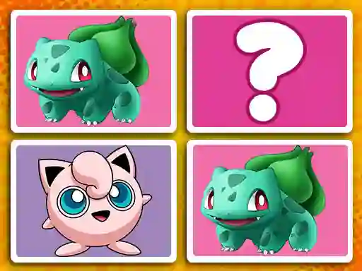 Poke World Find-Pairs — безплатна онлайн игра